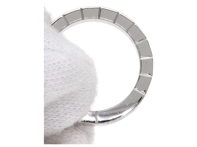 Anello in oro bianco 18K Cartier Lanieres - vista 6