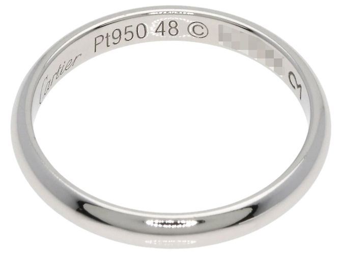 Cartier Ehering aus Platin - Ansicht 4