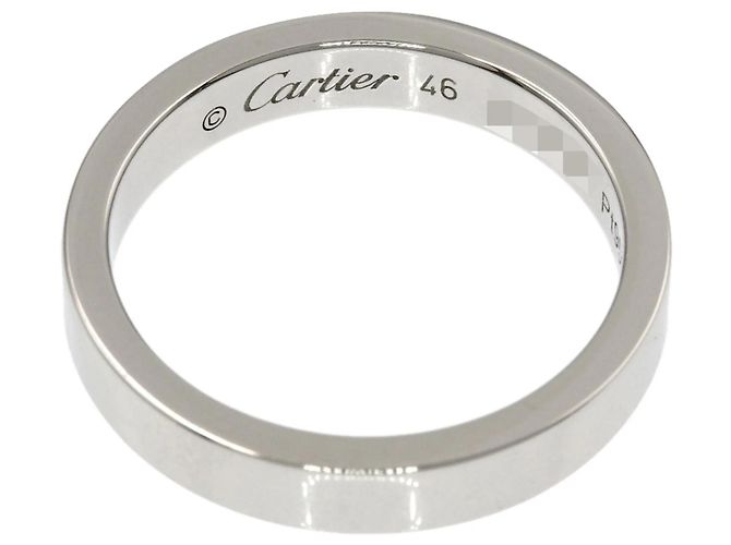 Platinring 950 flach Cartier - Ansicht 4