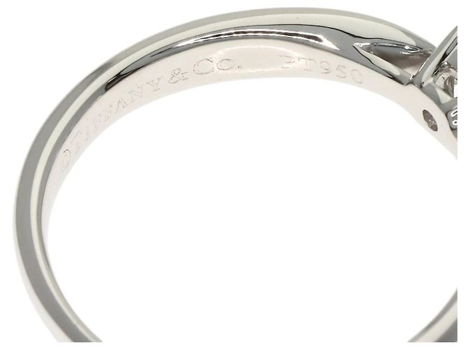 Tiffany & Co. Harmony Solitär-Diamantring aus Platin 950 - Ansicht 5