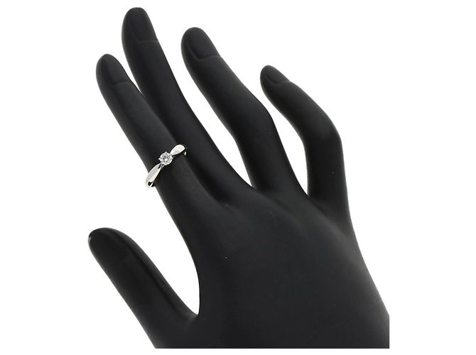 Tiffany & Co. Harmony Solitär-Diamantring aus Platin 950 - Ansicht 7