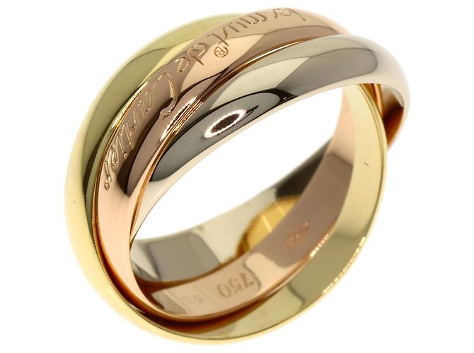 Anello Trinity Cartier in oro 18K - vista 2