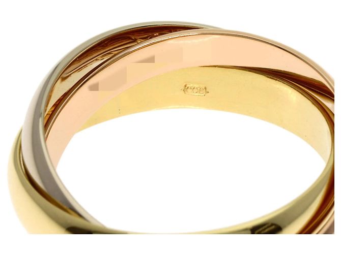Anello Trinity Cartier in oro 18K - vista 4
