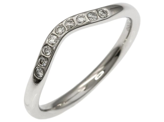 Tiffany & Co. Ring mit gewölbtem Diamantband - Ansicht 2