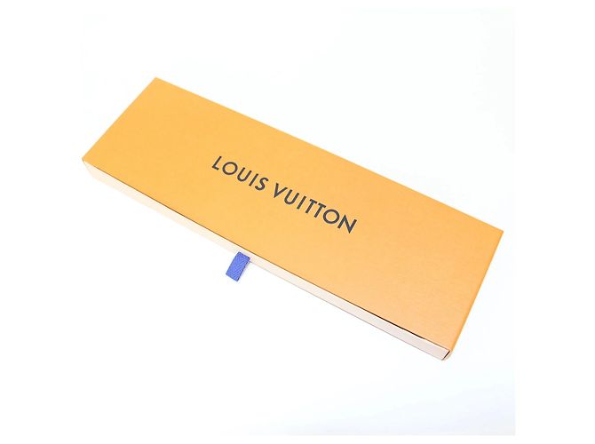 Cravatta Monogramma Grigia Louis Vuitton Marrone - vista 4