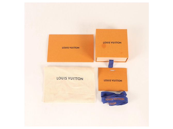 Bracciale Charm Louis Vuitton Marrone Nero Damier ebene - vista 8