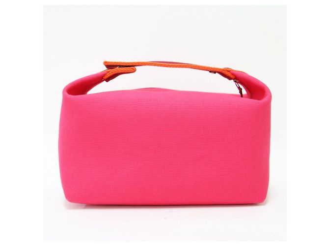 Pochette Hermès Bride a Black GM Nero Rosa - vista 4