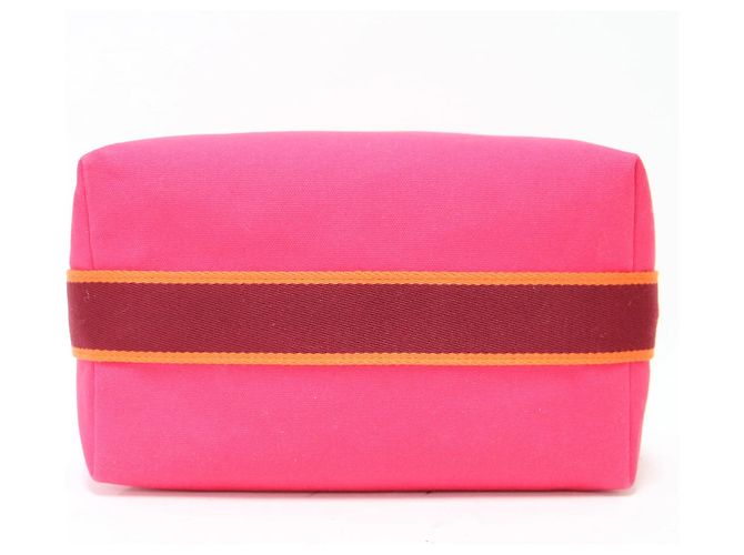 Pochette Hermès Bride a Black GM Nero Rosa - vista 7
