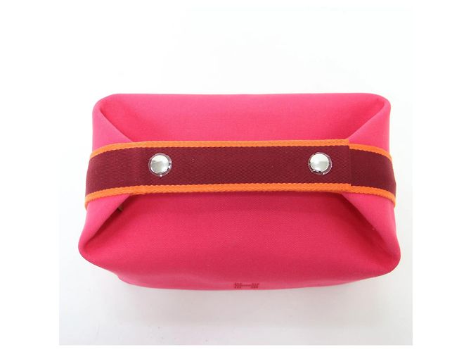Pochette Hermès Bride a Black GM Nero Rosa - vista 8