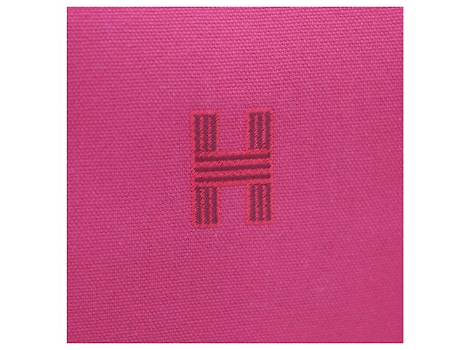 Pochette Hermès Bride a Black GM Nero Rosa - vista 9