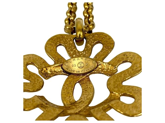 Collana Chanel Coco Mark D'oro Metallico - vista 3