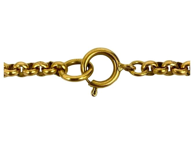 Collana Chanel Coco Mark D'oro Metallico - vista 4