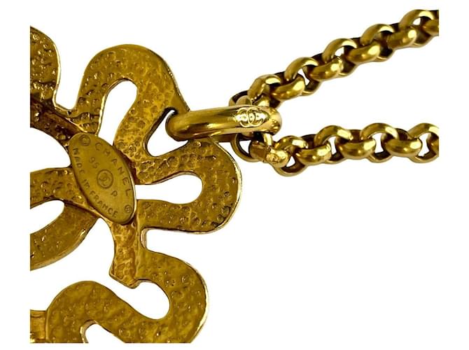 Collana Chanel Coco Mark D'oro Metallico - vista 5
