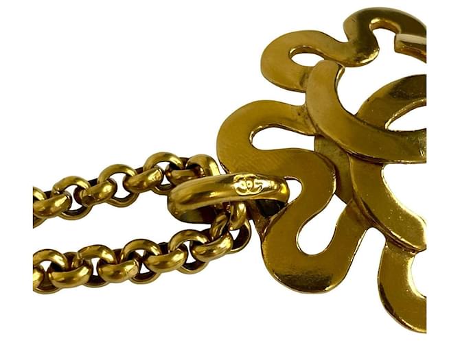 Collana Chanel Coco Mark D'oro Metallico - vista 6