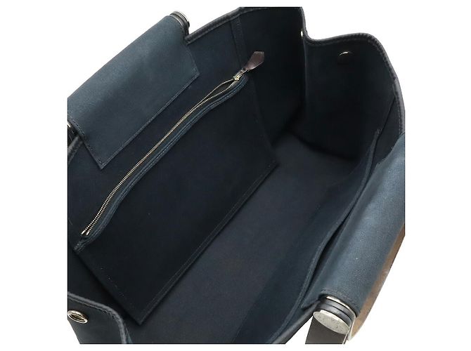 Hermès Cabag Elan PM Leder Tote Tasche Schwarz - Ansicht 6