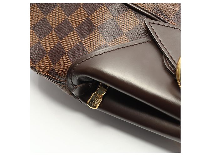 Borsa Louis Vuitton Damier Sistina GM Marrone - vista 7