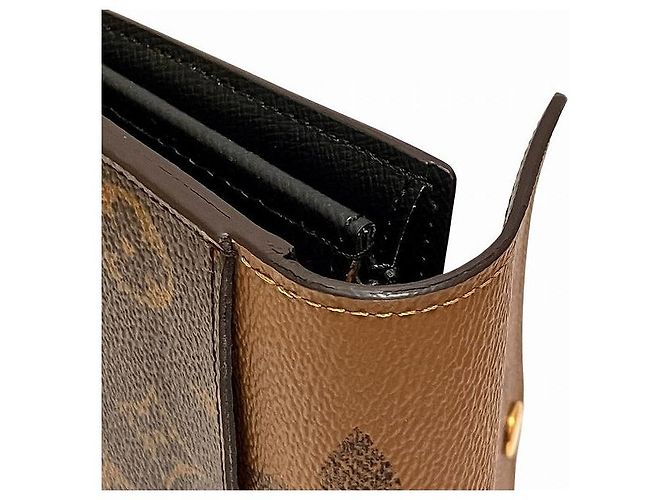 Portafoglio Lungo Monogramma Sarah di Louis Vuitton Marrone - vista 3