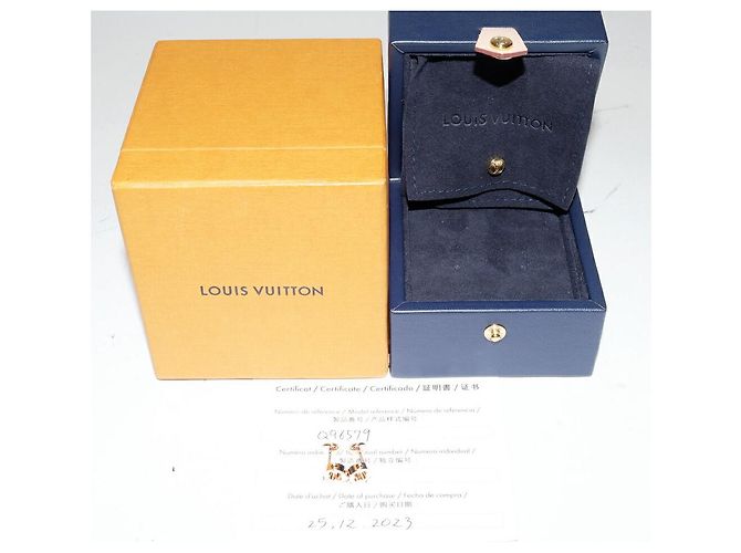 Orecchini Louis Vuitton Empreinte Au750 Rosa - vista 3