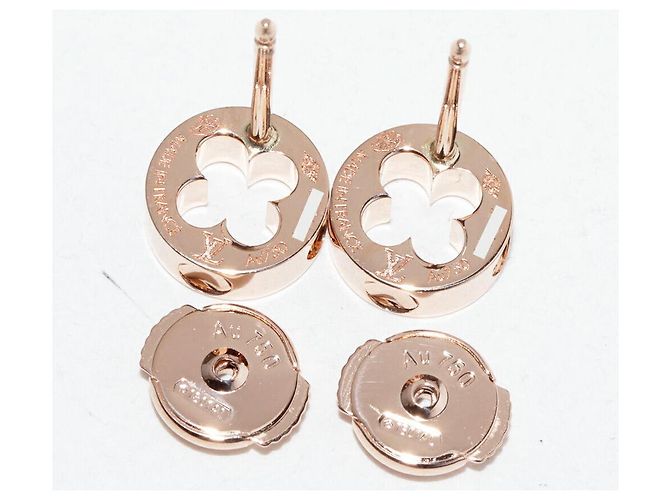 Orecchini Louis Vuitton Empreinte Au750 Rosa - vista 5