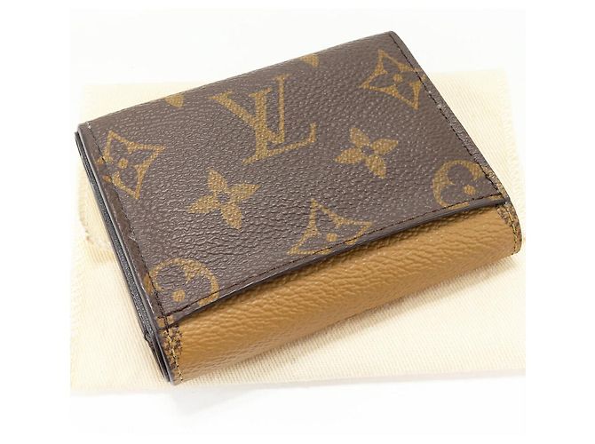 Portafoglio Trifold Monogram Zoe Louis Vuitton Marrone - vista 2