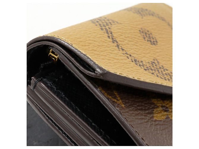 Portafoglio Trifold Monogram Zoe Louis Vuitton Marrone - vista 5