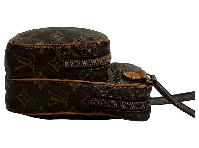 Borsa a Spalla in Pelle Monogram Amazon di Louis Vuitton Metallico Bronzo - vista 7