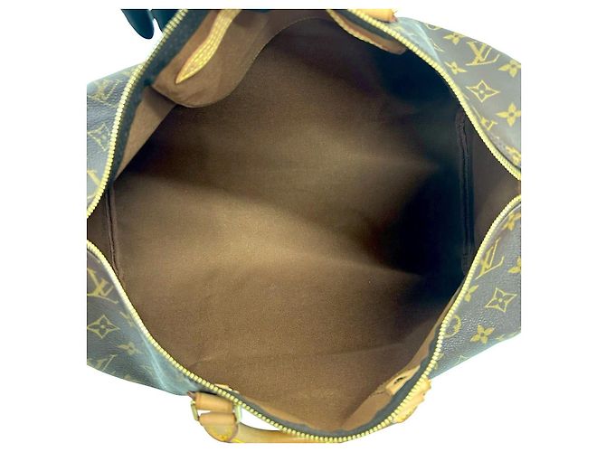 Borsa Boston Monogram Speedy Louis Vuitton Marrone - vista 10