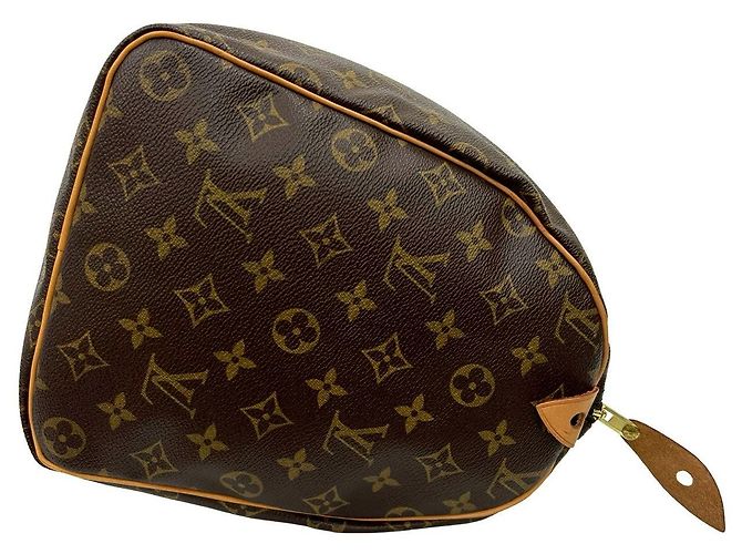 Borsa Boston Monogram Speedy Louis Vuitton Marrone - vista 7
