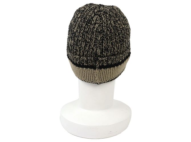 Cappello in lana e cashmere Christian Dior Marrone Beige - vista 5