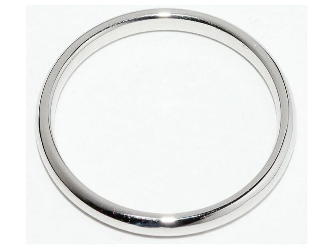 Chanel Parisian Pt950 Ring Size 17 Silvery Metallic - view 3