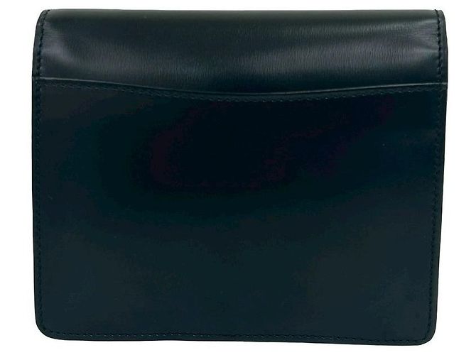 Céline Borsa a spalla mini in pelle Celine Nero - vista 4