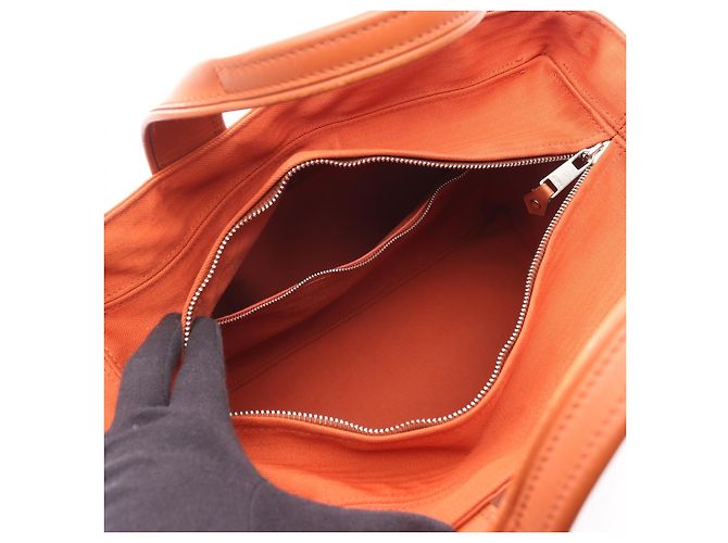 Hermès Acapulco PM Leder Tragetasche Braun - Ansicht 3