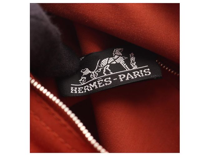 Hermès Acapulco PM Leder Tragetasche Braun - Ansicht 4
