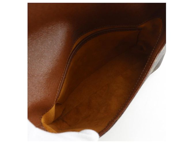 Sac à épaule Musette Tango Monogram Louis Vuitton Métallisé Bronze - vue 6