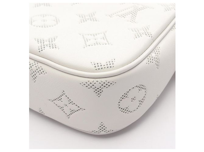 Borsa Ivy in pelle con catena Louis Vuitton Bianco - vista 3