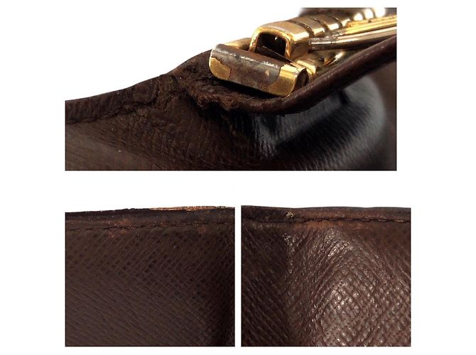 Portachiavi Damier Louis Vuitton Marrone - vista 6