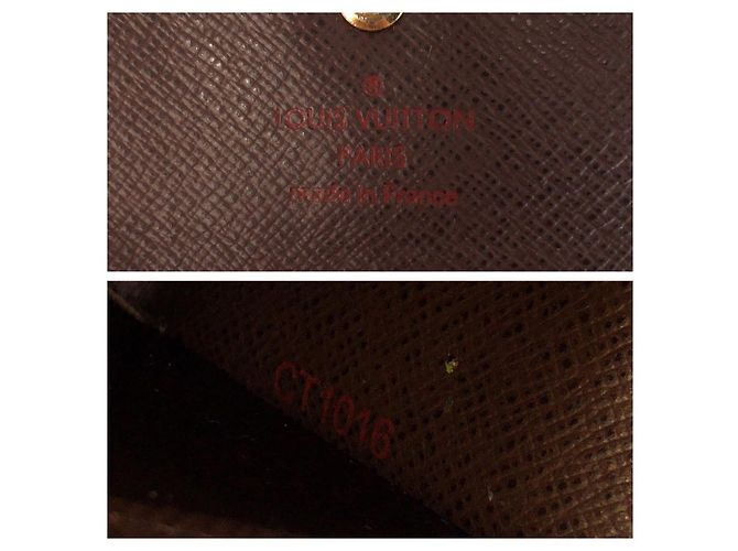 Portachiavi Damier Louis Vuitton Marrone - vista 8