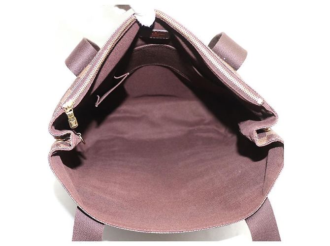 Borsa tote Damier Cabas Beaubourg Louis Vuitton Marrone - vista 4