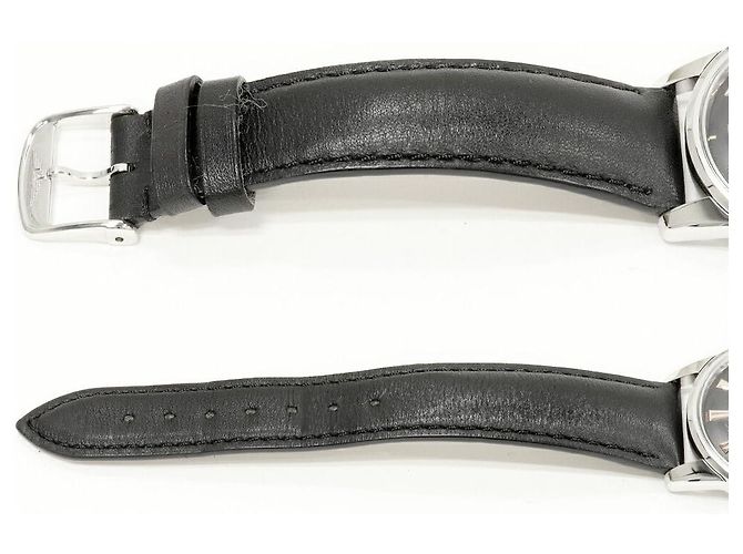 Longines Conquest Heritage Edelstahl-Uhr Schwarz - Ansicht 5