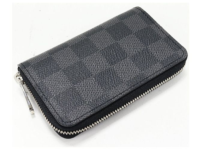 Monedero Zippy Louis Vuitton Damier Graphite Negro Damier ebene - vista 2