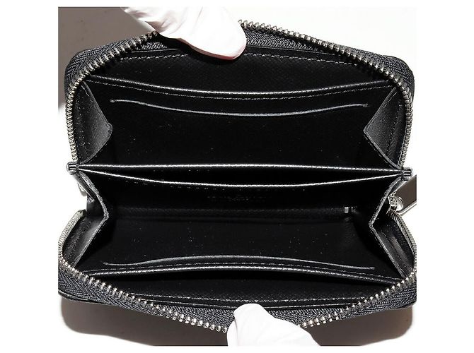 Monedero Zippy Louis Vuitton Damier Graphite Negro Damier ebene - vista 3