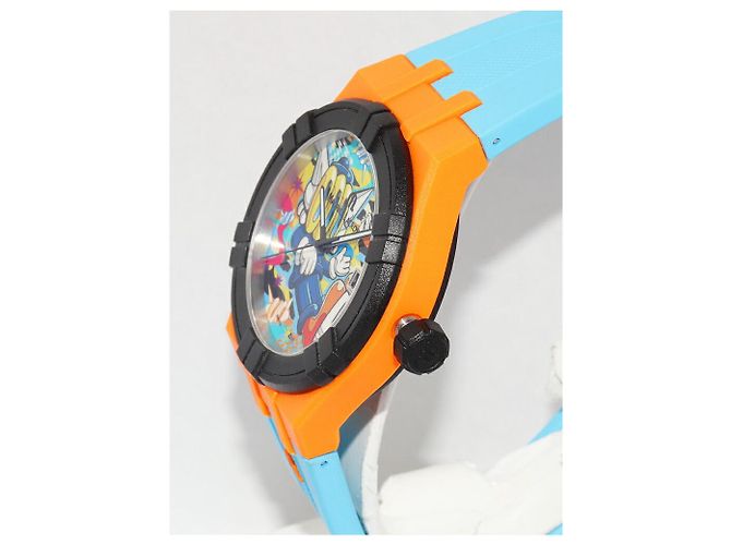 Autre Marque Maurice Lacroix AIKON #TIDE BENZILLA Plastica Oceanica Limitata Nero - vista 4