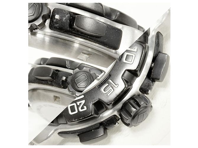 Cronografo in acciaio inossidabile TAG Heuer Formula 1 Nero - vista 5