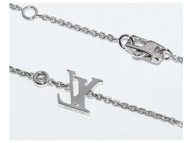 Collar Péndulo Louis Vuitton Idylle Blossom LV K18WG Plata - vista 4