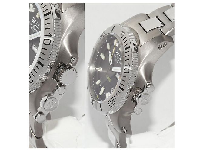 Autre Marque Ball Watch Engineer Hydrocarbon U-Boot-Kriegsführung Titan Edelstahl Schwarz - Ansicht 4
