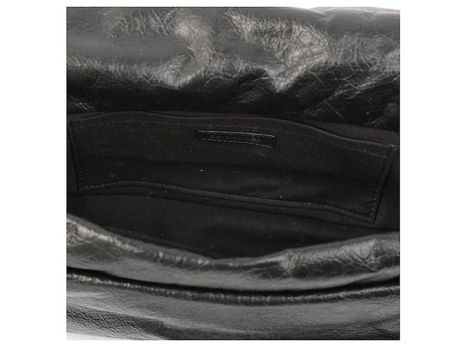 Borsa a Tracolla Balenciaga Monaco BB Pelle Nera Nero - vista 3