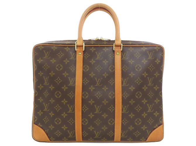 Borsa da viaggio business Louis Vuitton M53361 Port Document Monogramma - vista 2