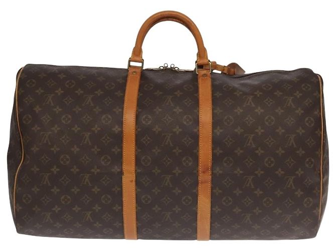 Louis Vuitton Keepall Monogram Canvas 60 Marron - vue 2