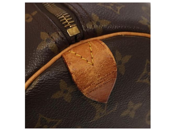Louis Vuitton Keepall Monogram Canvas 60 Marron - vue 7