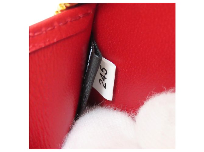 Pochette Accessorio Matelassé Miu Miu Rosso - vista 7